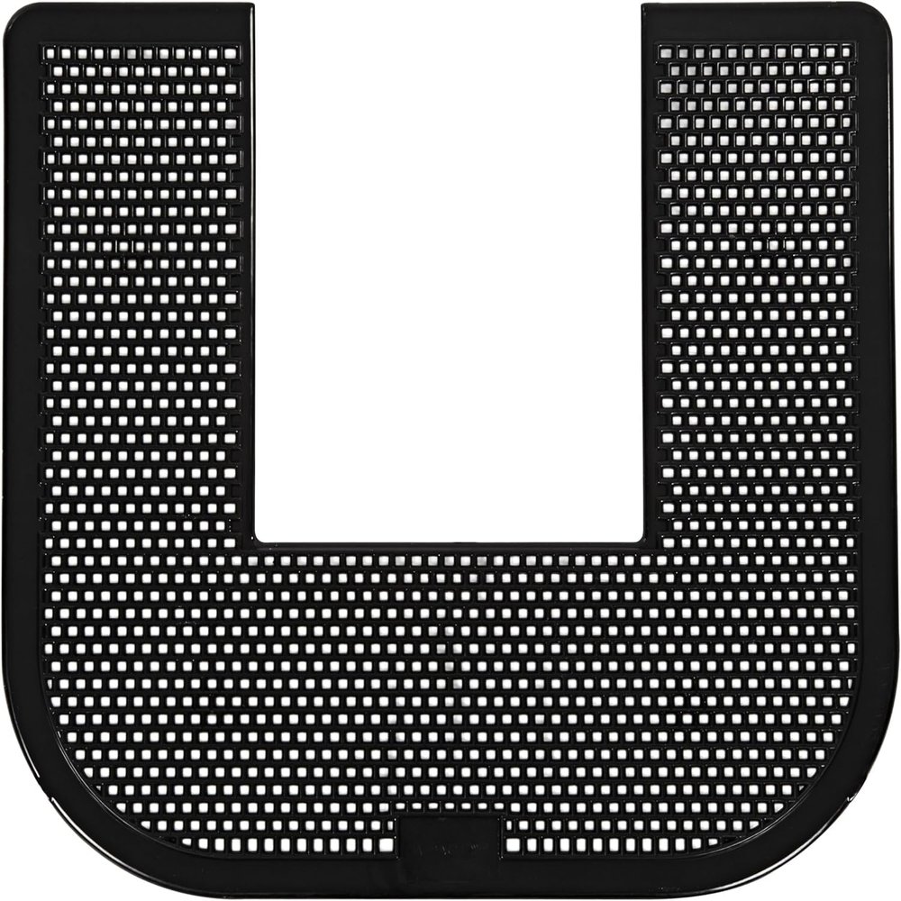 Impact 1550-5 Deodorizing Commode Mat, 21-5/8" Length x 23" Width, Black/Fresh Blast Scent (Pack of 6)