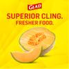 Glad Cling N Seal Plastic Wrap for Food, Airtight Seal, 300 Square Foot Roll (Pack of 4) view 2