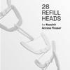 REACH Ultraclean Access Flosser Refill Heads, Unflavored, Plaque Remover for Teeth, Shred Resistant, for Hard to Reach Areas, Oral Care, PFAS Free, for Adults & Kids, 1 Pack, 28 Count view 2