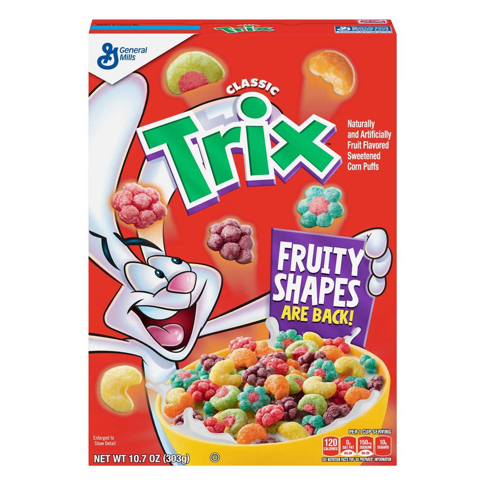 Trix Cereal, 10.7-ounce Box (Pack of 2)