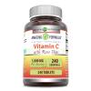 Amazing Formulas Vitamin C with Rose HIPS Supplement | 1000 Mg | 240 Tablets | Non-GMO | Gluten-Free | Made in USA view 1