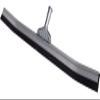 Unger Professional AquaDozer 36 Smooth Surface Curved Floor Squeegee, Flood Cleanup Scrubber for Concrete and Asphalt, Cleaning Tool with Curve Hood to Control and Easily Moves Water and Debris view 1