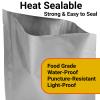 Dry-Packs Mylar Bags, 10-1-Quart, 10 Count,Silver view 3