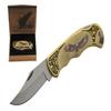 4.75" Eagle Edc Folding Knife Stainless Steel Blade Decorative Eagle Handle view 1
