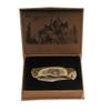 4.75" Wolf Edc Folding Knife Stainless Steel Blade Wolf Design Handle view 3