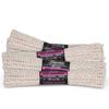 Beamer 6 Inch Unbleached Hard Bristle Pipe Cleaners, 132 Pieces, 3 Bundles - 100% Cotton, Extra Absorbent, Tapered, No Colors Or Dyes, Bendable, Reusable + Beamer Smoke Collectible Sticker view 1