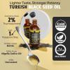MAJU Black Seed Oil - 3 Times Thymoquinone, Cold-Pressed, 100% Turkish Black Cumin Seed Oil, Liquid Pure Blackseed, Glass Bottle, 8 oz view 3