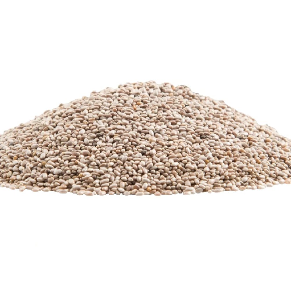 Gerbs Raw White Chia Seeds 2 lbs. | Small-Batch Packed in Resealable Bag, No Artificial Additives | Mildly Nutty Flavor, Ideal for Yogurt, Oatmeal & Baking | Top 14 Allergen-Free
