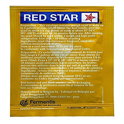 Star Red Star Premier Blanc Champagne Yeast (Pack of 20) CBFE