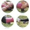 Navaris 2X Peanut Duo Ball - in 2 Sizes Duo Ball Fascia Ball Set - Trigger Point Ball - Fascia Balls - Black/Blue view 2