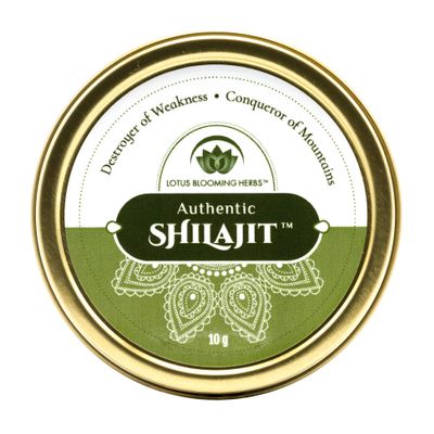 Authentic Shilajit  100% Pure Gold Grade Himalayan Shilajit Resin with Fulvic Acid & Trace Minerals | Supports Healthy Energy, Stamina & Strength | Lotus Blooming Herbs | 10 Grams