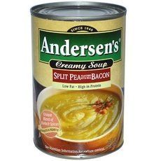 Andersens Soups B82240 Andersens Split Pea With Bacon Soup - 12x15Oz by Andersen's Soups