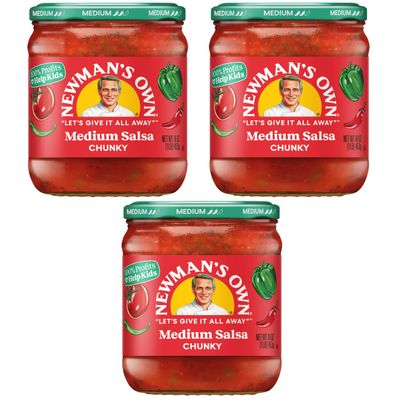 Newman's Own Medium Salsa, 16 oz, 3 pk by Newman's Own