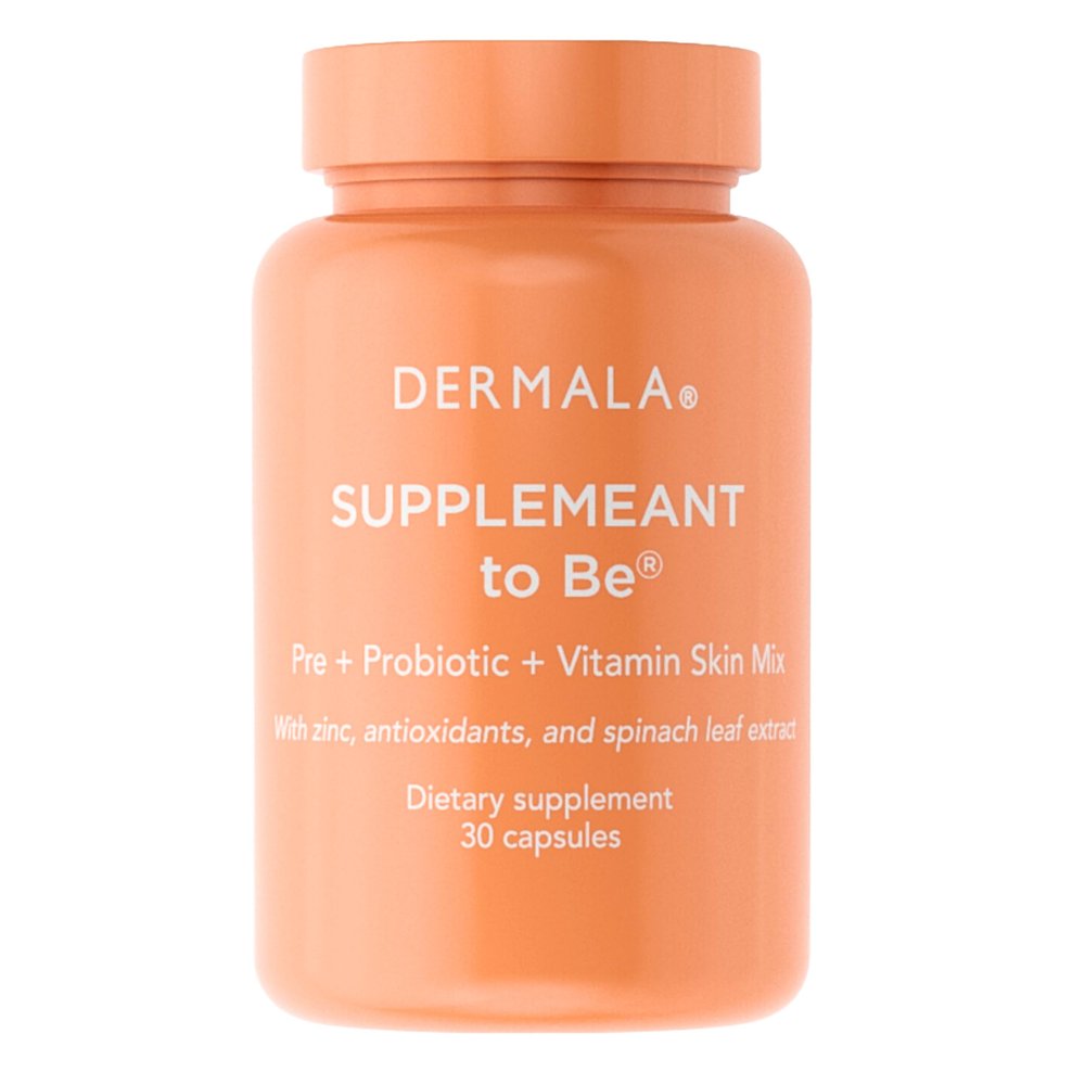 Dermala #FOBO SUPPLEMEANT to Be Acne Supplement | All Natural Daily Prebiotics Probiotics Vitamins Skin Mix with Zinc | Improve Clear Blemish-Free Radiant Skin Through Balancing Gut Health