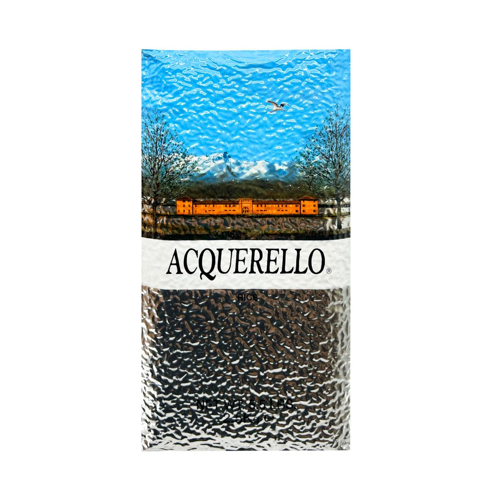 Acquerello Aged Carnaroli Risotto Rice, 5.5 Lbs (2.5kg) Bag | From Vercelli Province in Italy | Pack of 4
