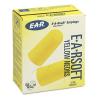 3M - E-A-Rsoft Yellow Neon Soft Foam Earplugs, Uncorded, Regular Size, 200/Box - Sold As 1 Box - Made of self-adjusting foam with a tapered shape for increased comfort. view 3
