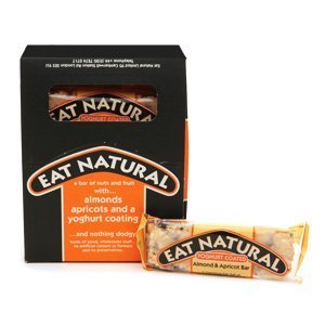 Eat Natural Almond & Apricot Bar with Yogurt Coating 12 ea