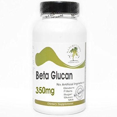 Beta Glucan 350mg ~ 180 Capsules - No Additives ~ Naturetition Supplements