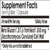Beta Glucan 350mg ~ 180 Capsules - No Additives ~ Naturetition Supplements view 2