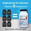 PEREGRUNE Runner Multivitamin & Omega-3 Bundle | Designed for Runners with Antioxidants & Complete B-Complex to Support Energy & Recovery | Omega-3 to Support Heart & Joint Health | Non-GMO view 4