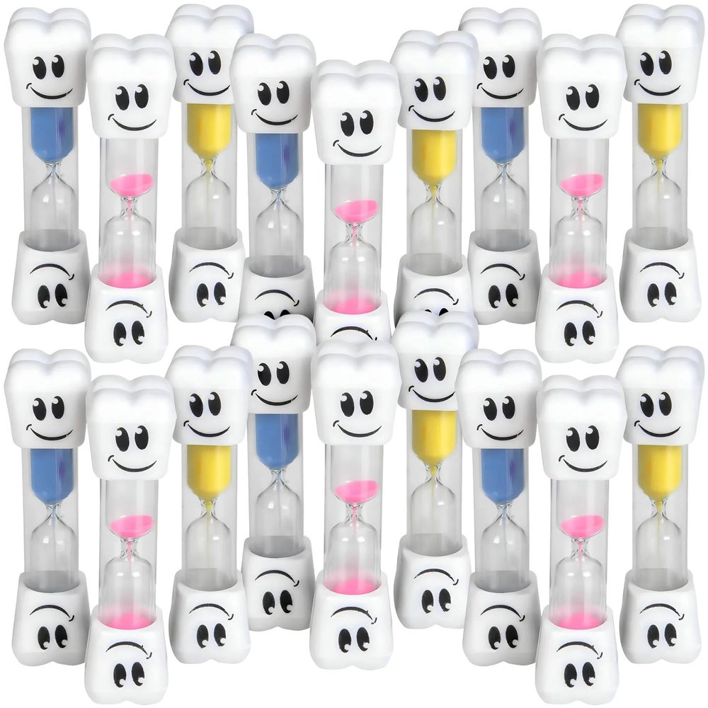Smile Tooth 2 Minute Sand Timer Assorted Colors