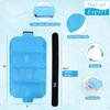 Relief Expert Reusable Gel Ice Pack Wrap (16"x9") - Reusable Cold Pack for Lower Back, Shoulder, Knee & Hip - Flexible, Hands-Free Cold Therapy with Adjustable Strap view 2