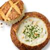 San Francisco Clam Chowder Soup with Bread Bowls view 1