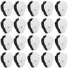 LotFancy TENS Unit Replacement Pads Snap On, 40 Pcs Self-Adhesive Electrode Pads, Reusable Tens Pads for TENS/EMS Massager view 1