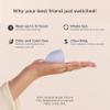 Saalt Menstrual Cup  Reusable Period Cup  Made for Comfortable, Leak-Free Protection Up to 12 Hours  BPA & Latex Free  Includes Cup & Carry Bag (Regular, Ocean Blue) view 3