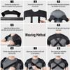 Kuangmi Double Shoulder Support Brace Strap Wrap Neoprene Protector,XL view 4