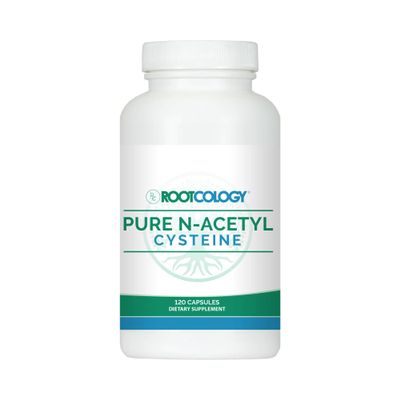Rootcology by Dr. Izabella Wentz | Pure N-Acetyl Cysteine | (NAC) 900mg | 120 Capsules