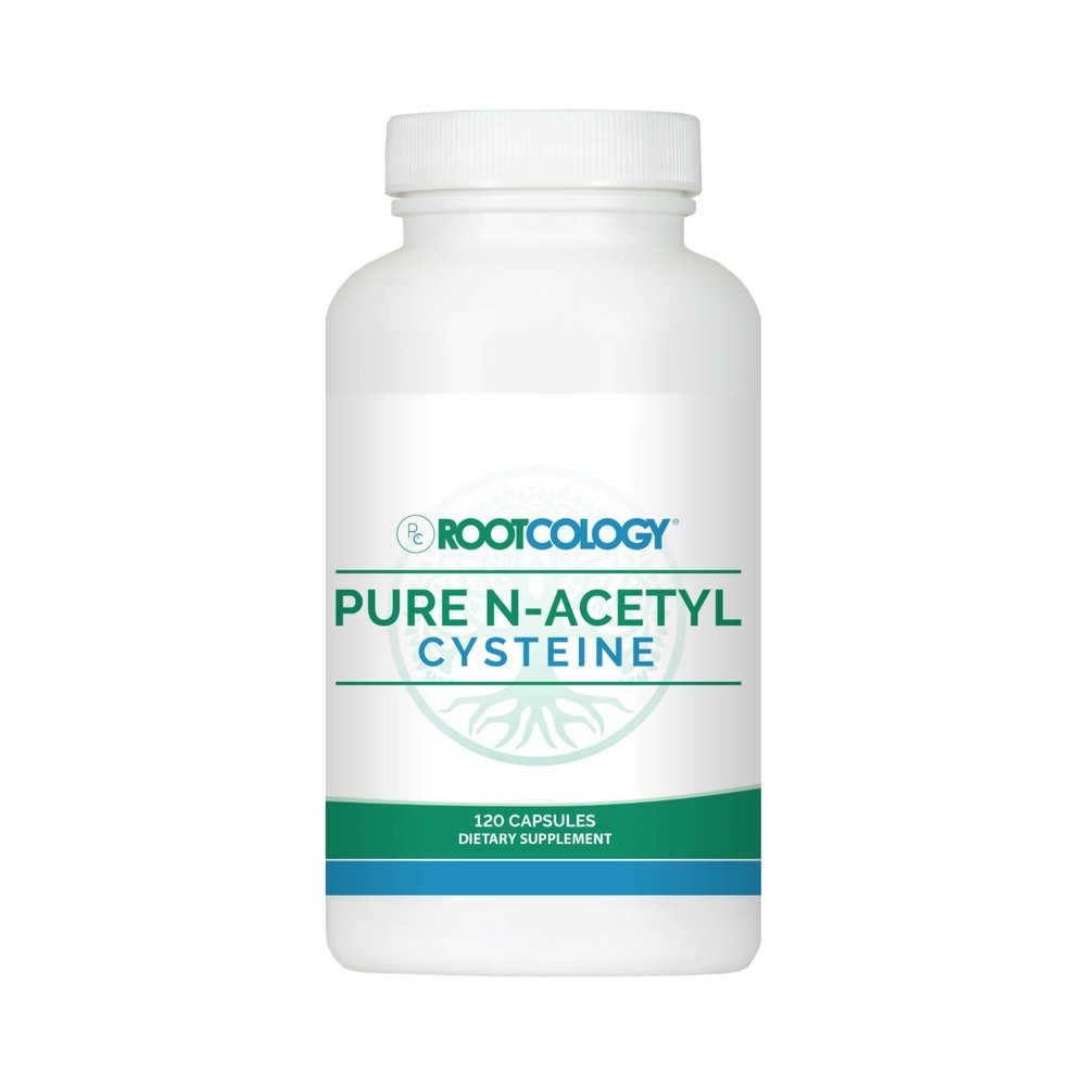Rootcology by Dr. Izabella Wentz | Pure N-Acetyl Cysteine | (NAC) 900mg | 120 Capsules