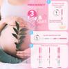 Clinical Guard 25 Ovulation Test Strips and 5 Pregnancy Test Strip Fertility Kit and Early Pregnancy Detection OPK LH HCG Combo Pack - 30 Count (Pack of 1) - Azure/Sage view 4