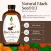 SVA Black Seed Oil - 16 Fl Oz  100% Natural Cold Pressed Black Seed Oil - for Face, Skin Care, Hair Care, Scalp Massage & Body Massage  Carrier Oil view 2