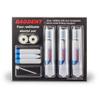 Bagdent Travel Toothbrushes and Toothpaste Empty Containers - 11 PCS/Set: 3X Foldable Toothbrushes, 6X Empty Refillable Tubes (0.12oz), 2X Filling Adapters, Travel Set, Emergency Set, Daily Use view 3