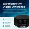 Adaptive Sound Technologies LectroFan Classic White Noise Machine - Global Power Edition with Adaptors for US, UK & EU - 20 Non-Looping Fan & White Noise Variations - Black view 2