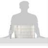 Medline Standard Unisize Abdominal Binders, 12 Inch High, Fits 46-62 Inch Rib, Hook-and-Loop Closure, Case of 1 Each view 2
