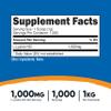 Nutricost L-Lysine Powder 1KG (2.2lbs) - Pure L-Lysine, Non-GMO, Gluten Free view 2