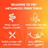 Metamucil Fiber Thins, Psyllium Husk Fiber Supplement, Digestive Health Support and Satisfy Hunger, Chocolate Flavored, 12 Servings view 3