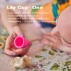 Intimina Lily Cup One  The Collapsible Menstrual Cup for Beginners, Teen Menstrual Cup, First Time User view 4