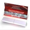 1 box - Elements Red Connoisseur King Size Slim Slow Burning Rolling paper + tips view 3