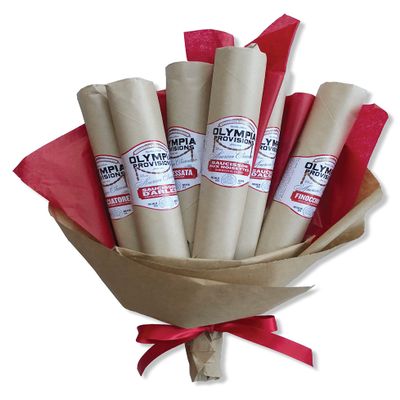 Olympia Provisions - 6-Stem Salami Bouquet - Premium European Meats (as Seen on Oprah) - Made in the USA