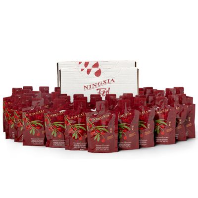 Young Living Ningxia Red, 2 oz Packets (Pack of 60) | Daily Beverage | Convenient Sachets | Packed with Superfoods, Antioxidants & Nutrients | Supports Natural Vitality | Vegan & Caffeine-Free