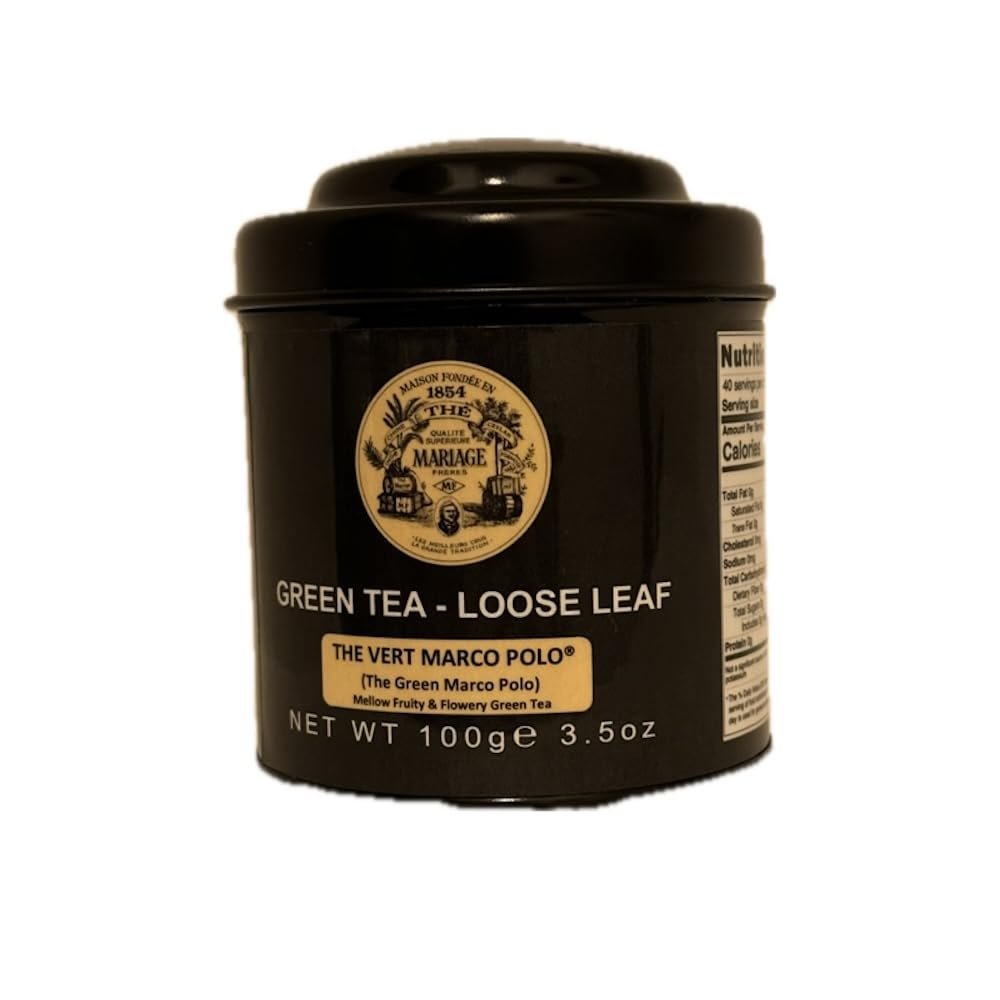 Mariage Freres, TH VERT MARCO POLO Mellow green tea fruity & flowery