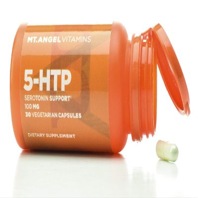 Mt. Angel Vitamins - 5-HTP, Serotonin Support (60 Vegetarian Capsules)