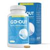 Go Out Daily Maintenance - Natural Uric Acid Support with Tart Cherry, Celery Seed, and Turmeric - Vegan, Non-GMO, Gluten-Free Supplement for Joint Comfort and Healthy Kidney Function 90 Capsules view 1