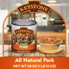 Keystone Meats All Natural Heat and Serve Canned Pork, 28 oz  Fully Cooked and Ready to Eat  Shelf Stable for 5 Years  Canned Meat for Everyday Meals, Emergency Survival Food, and Long-Term Storage  Gluten-Free, No Carbs, Non-Perishable  Made in view 3