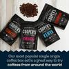Gourmet Coffee Sampler Gift Box Set, Roasted Coffee Ground, Sumatra Dark, Kenya AA Medium-Dark, Rwanda Medium, Natural Ethiopian Light, Ground, 4 Bags, 16 oz Total view 2
