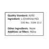 NuSci L-Ornithine Pure Powder 500g (1.1 lb, 17.6 oz) AJI view 2