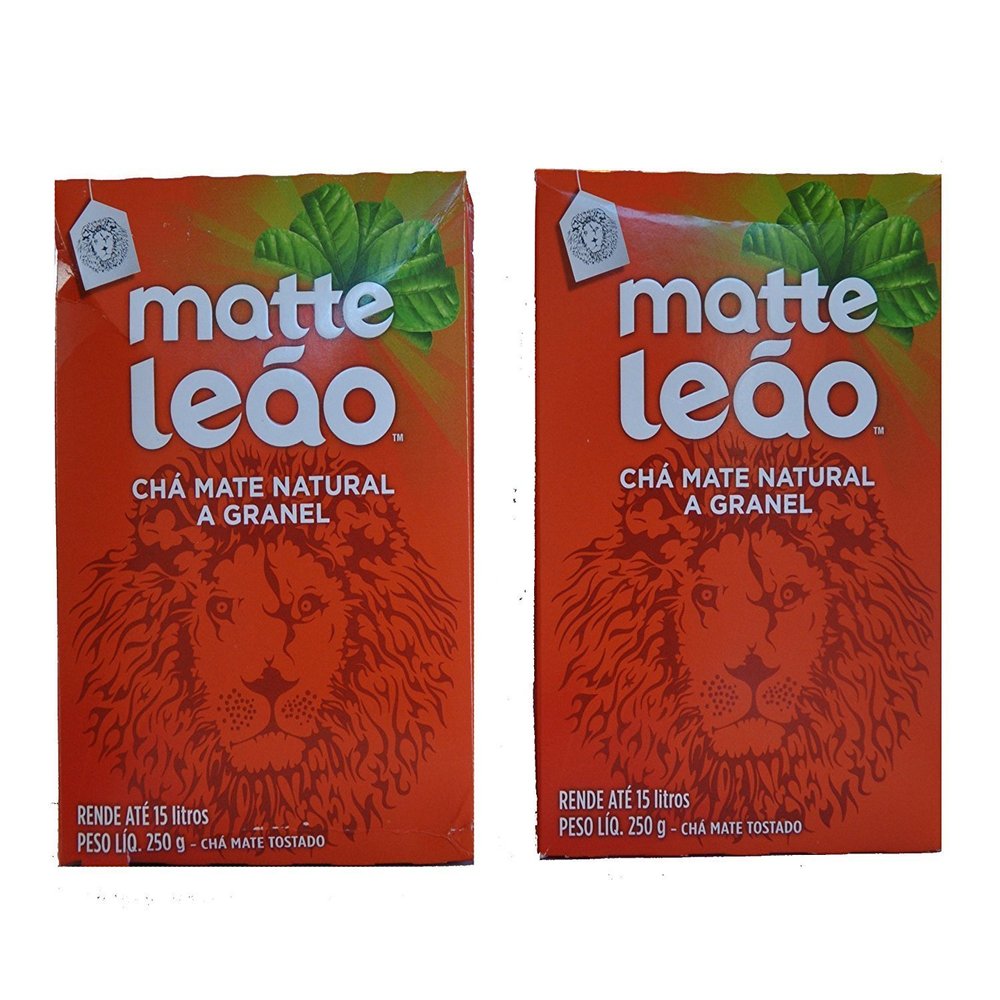 Leo - Natural Toasted Mate Tea in Bulk - 250g - 8.82 Oz (Pack of 2) | Ch Matte Natural A Granel